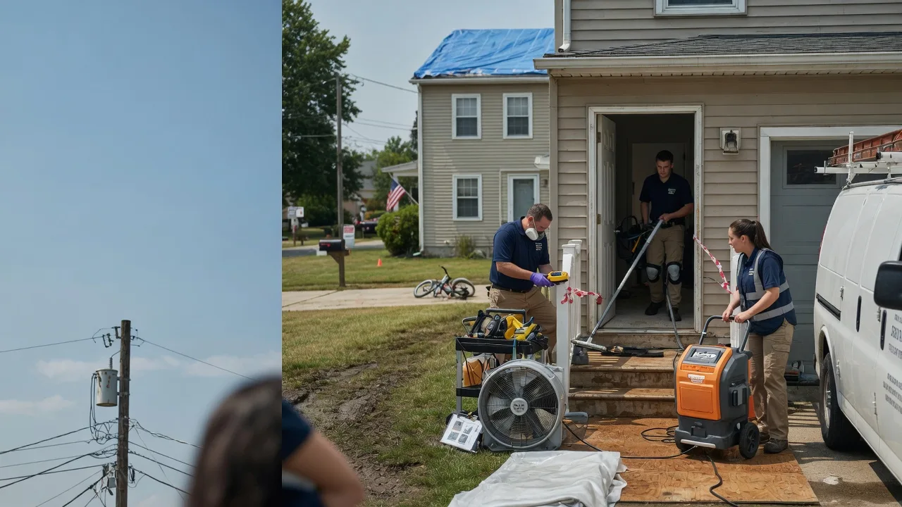 Water Damage Repair in Sandy Ridge, PA near me
